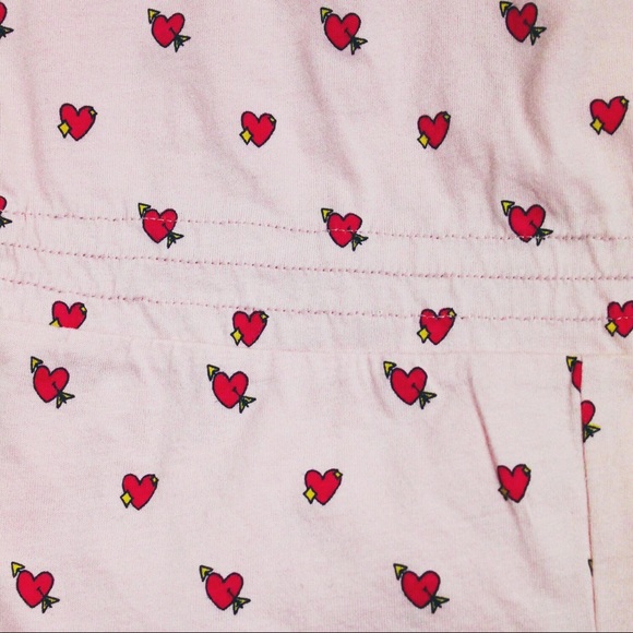 NWT Baby Gap Heart ❤️ Print Tank Jersey Romper - Picture 6 of 7